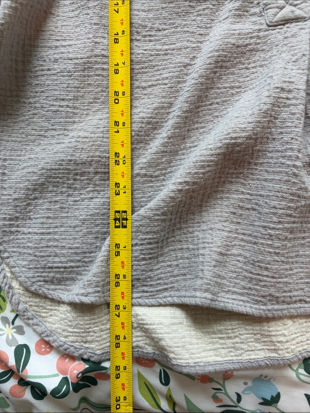 Wilfred Short-Sleeve Buttoned Henley Shirt in grey M - Picture 4 of 6